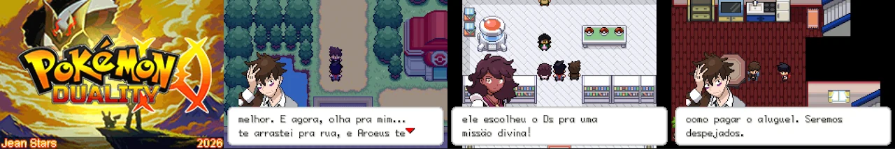 Pokemon Duality Beta 1:封面与游戏配图