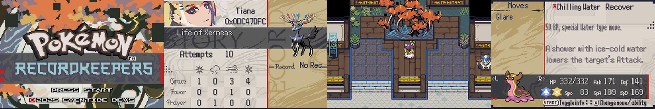 Pokemon Recordkeepers 1.0:封面与游戏配图